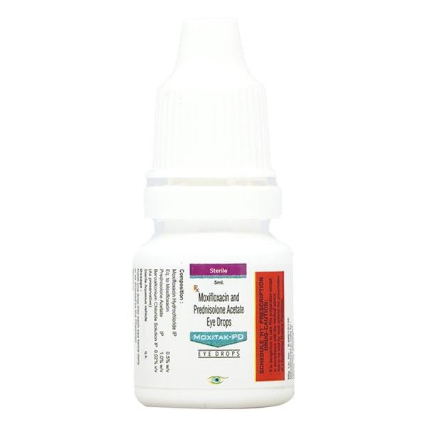 MOXITAK PD Eye Drops 5ml - Eye Infections-Eaa
