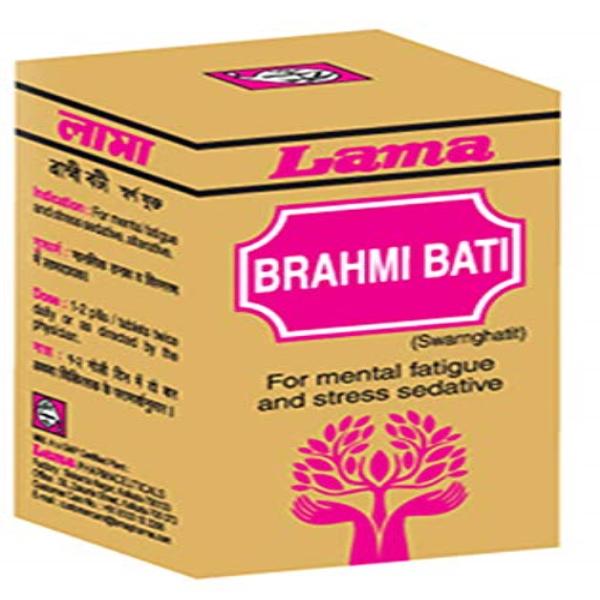 Netmeds | Lama Brahmi Bati (Swarnghatit) Tablet 500 mg