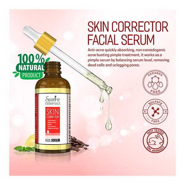 Spantra Cosmetuals Skin Corrector Facial Serum 50 ml - Face Serum