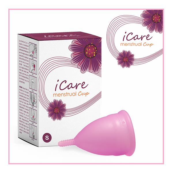 iCare Hygienic Menstrual Cup (Up to Age of 25 Years Or Before Childbirth 1) - Small