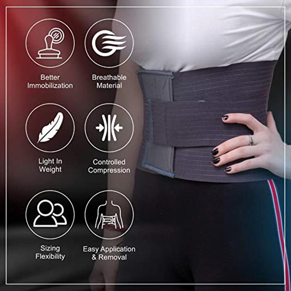 BPL OrthoCare Contoured Lumbar Support (L) - Back/Abdomen Supports
