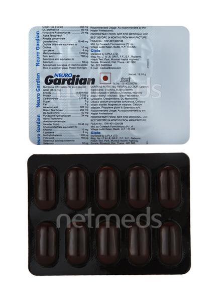 Neuro Gardian Tablet 10'S - Supplements-Sup