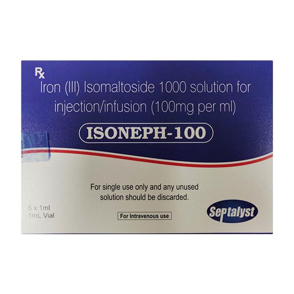 ISONEPH 100 Injection 1ml - Iron Supplement/Anaemia-Vma