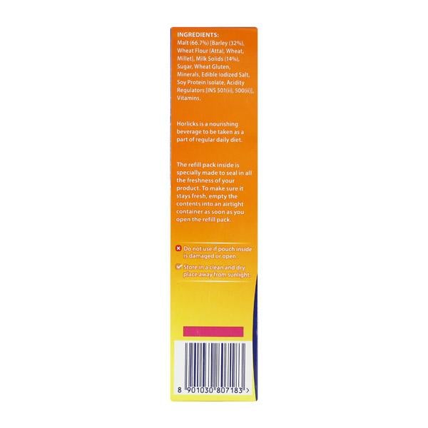 Horlicks Nutritional drink Powder Classic Malt 500 gm (Refill Pack) - Daily Health Drinks