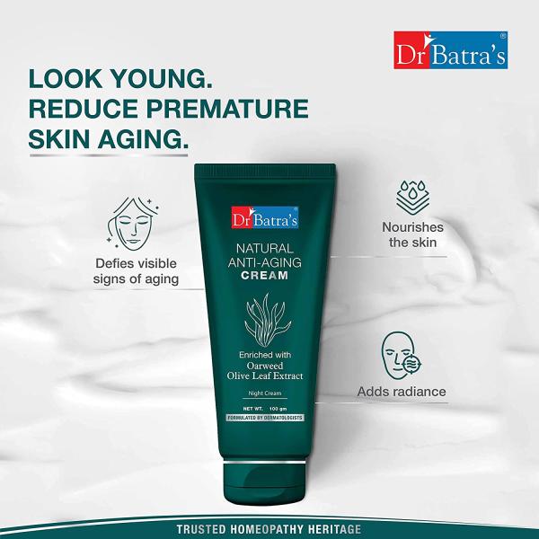 Dr. Batra's Natural Anti Aging Cream 100 gm - Night Cream
