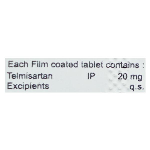 TELEDOC 20mg Tablet 10's - Hypertension-Ang