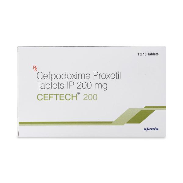 CEFTECH 200mg Tablet 10's