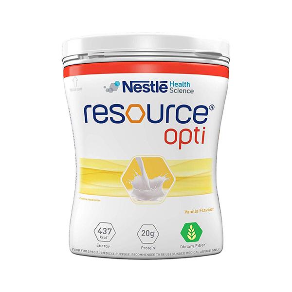 Nestle Resource Opti Powder - Vanilla Flavour 400 gm (Pet Jar) - Protein Drink