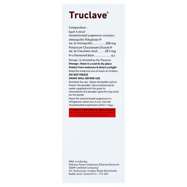 Truclave Dry Syrup 30ml - Bacterial Infections-Pen