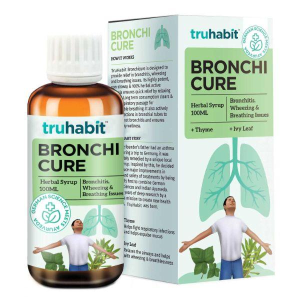 TruHabit Bronchi Cure Herbal Syrup 100 ml - Cough Syrup
