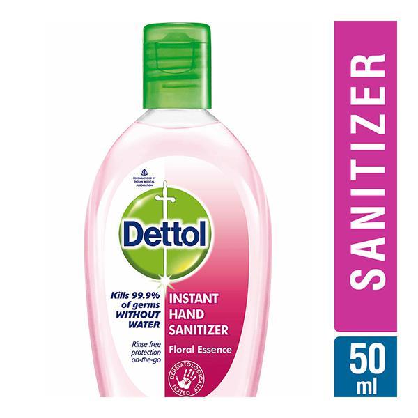 Dettol Instant Hand Sanitizer - Floral Essence 50 ml - Hand Sanitizer