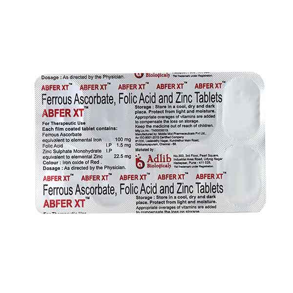 ABFER XT Tablet 10's - Supplements-Vam