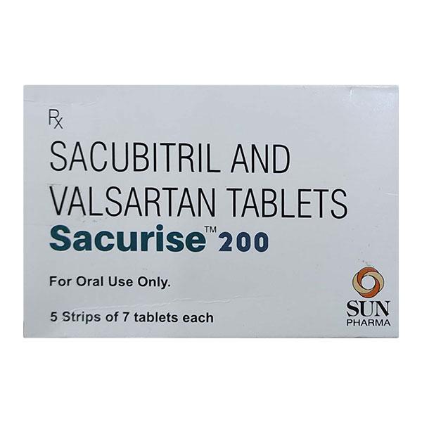 SACURISE 200 Tablet 7's - Heart Failure-Ant