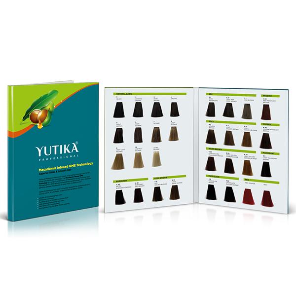 Yutika Creme Hair Color - 4.3 Golden Brown 100 gm - Crème
