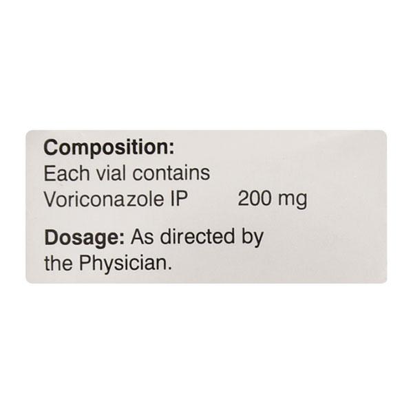 Voritrol 200mg Injection 1'S - Fungal Infections-Anf