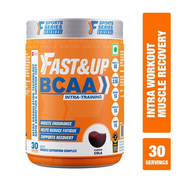 Netmeds | Fast&Up BCAA Powder  - Cola Flavour 450 gm