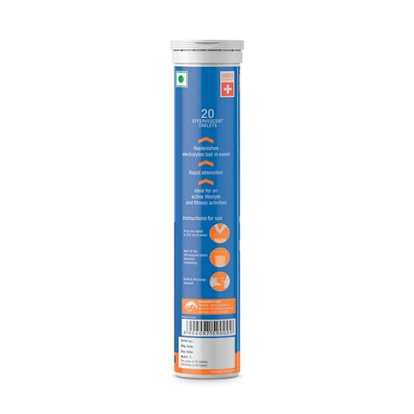 Fast&Up Reload Hydration & Energy Effervescent Tablet - Berry Flavour 20's - Energy Drinks
