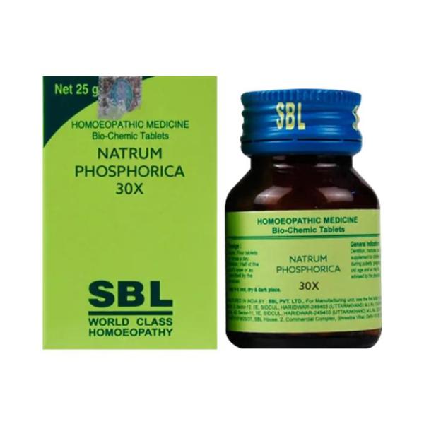 Netmeds | SBL Natrum Phosphoricum 30X Tablet 25 gm