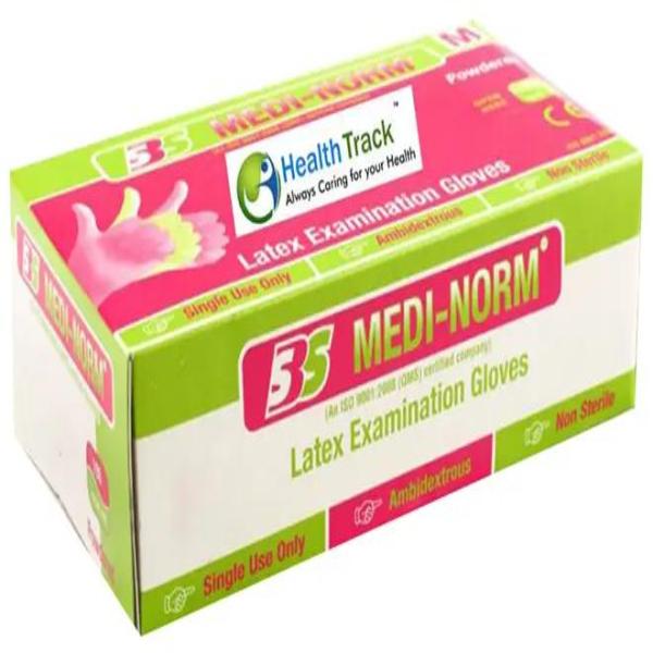 Netmeds | Medinorm Examination Disposable Gloves - Medium 25's