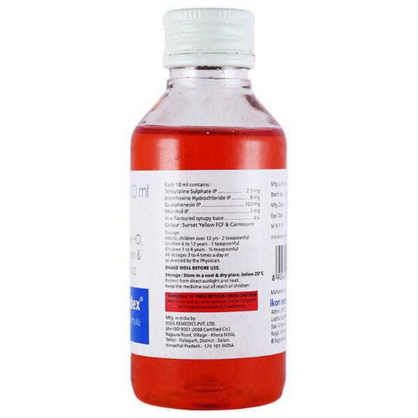 TRICODEX Syrup 100ml - Cough And Cold-Cou