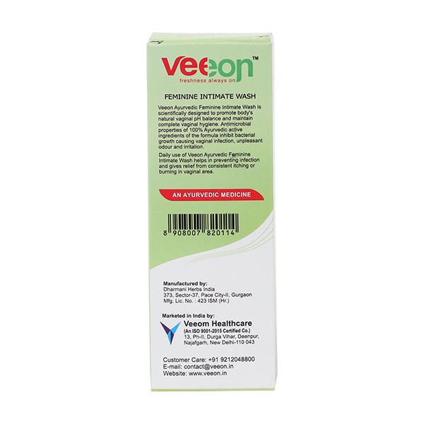 Veeon Foaming Wash Ayurvedic Feminine 100 ml - Intimate Care