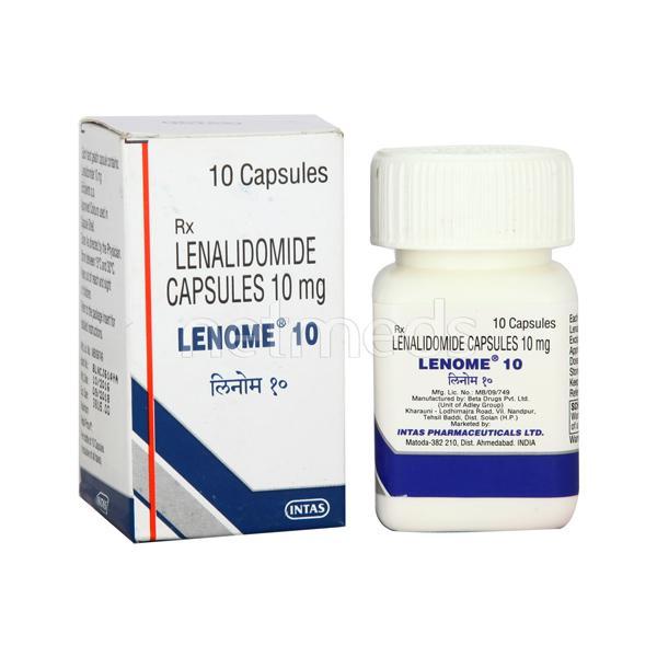Lenome 10mg Capsule 10'S - Cancer Oncology-Cyt