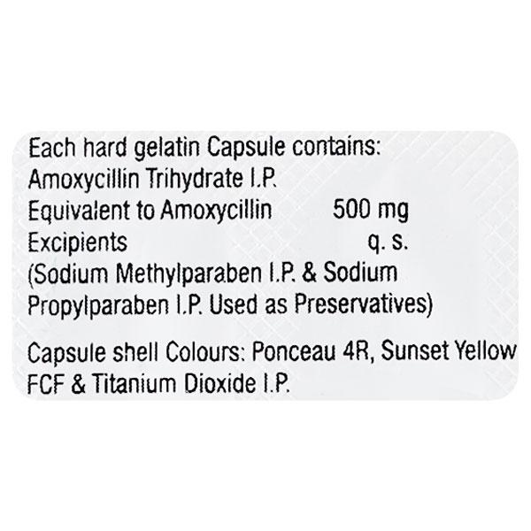 Ronemox 500mg Capsule 10'S - Bacterial Infections-Pen
