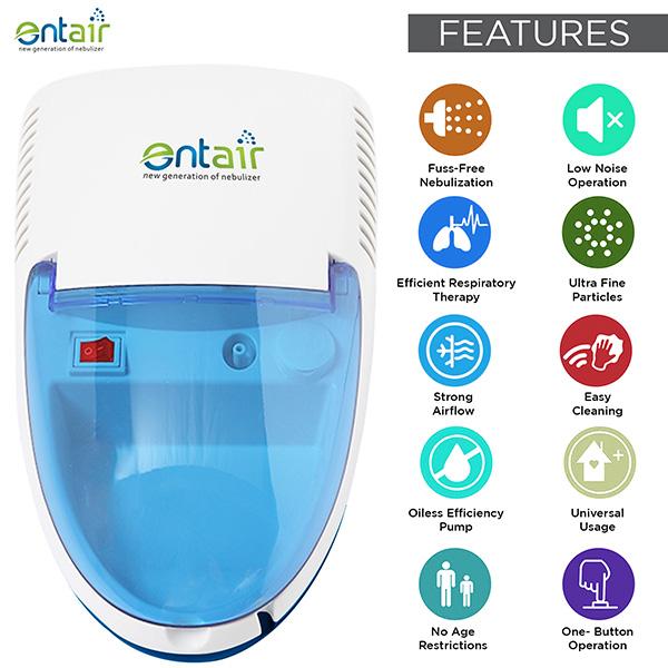 Entair Compressor Nebulizer (JK17) - Nebulizers / Vaporizer