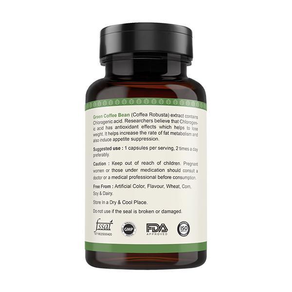 Vitawin Green Coffee Vegetarian Capsule 60's - Green/Herbal Teas