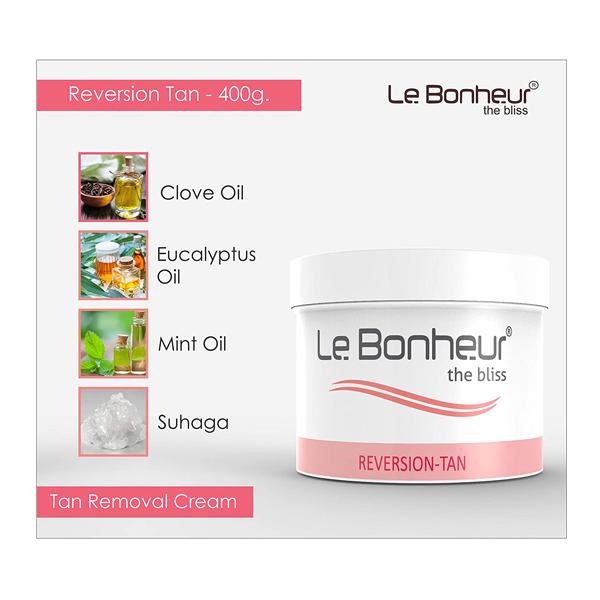 Le Bonheur Reversion Tan Cream 400 gm - Face Creams