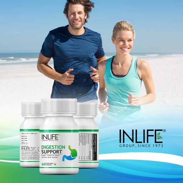 INLIFE Digestion Support Capsules 60's - Digestive Health