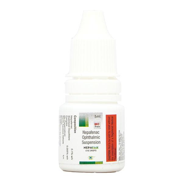 NEPATAK Eye Drops 5ml - Eye conditions-Oph