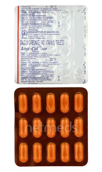 Logical 500mg Tablet 15'S - Supplements-Cal