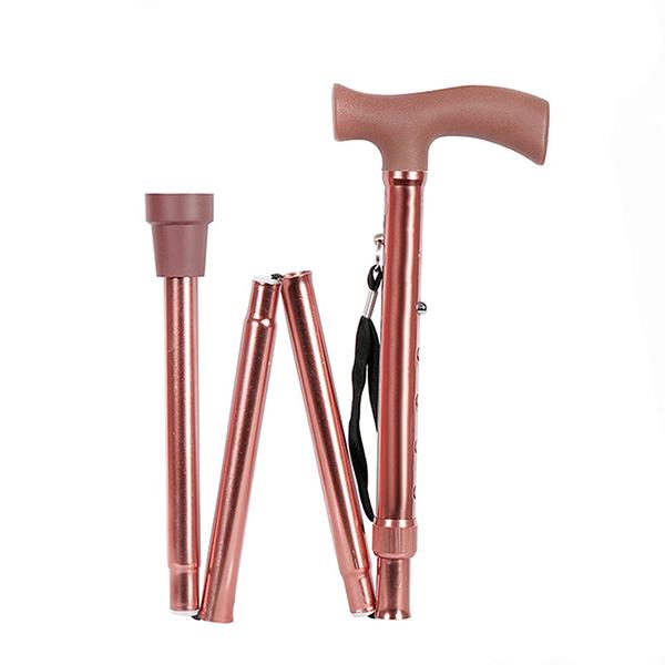 Netmeds | MCP Jindal Height Adjustable Walking Stick - Brown