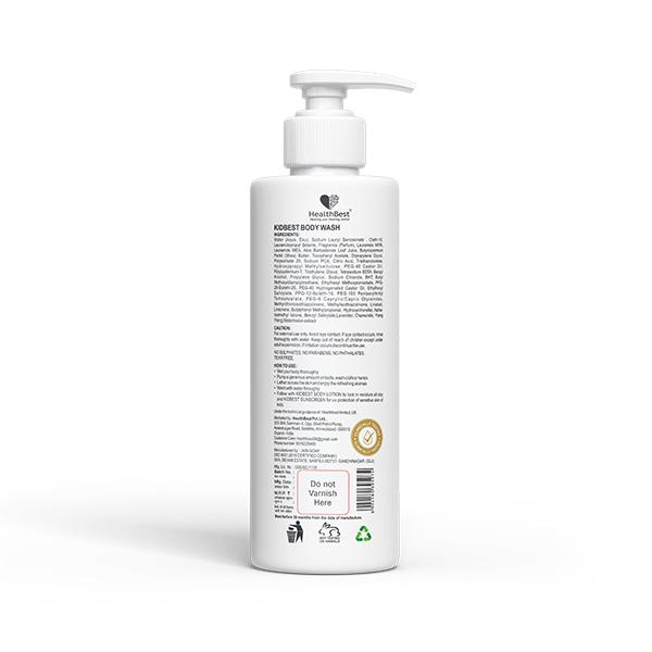 HealthBest Kidbest (3-13 Years) Body Wash - Watermelon Flavour 500 ml - Baby Body Wash