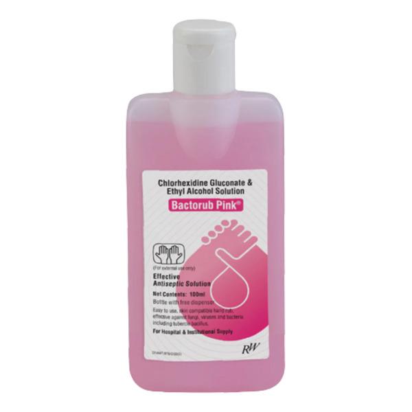 Bactorub Antiseptic Solution - Pink 100 ml