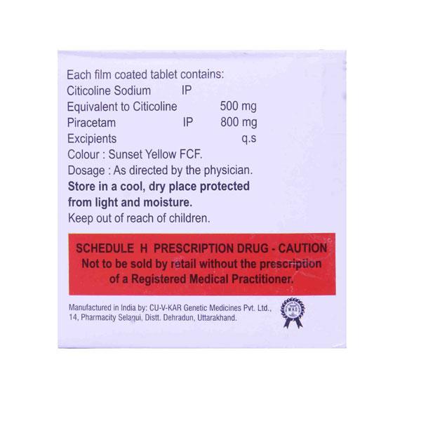 CITIBRISK PLUS Tablet 10's - Nootropics And Neurotrophics