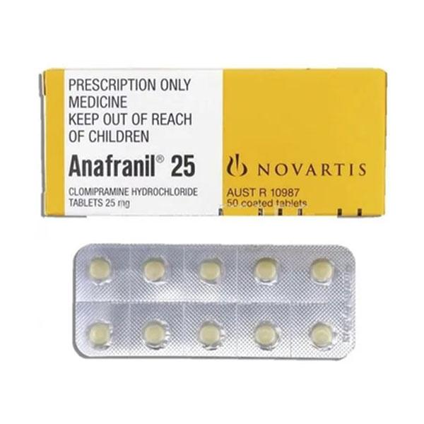 Anafranil 25mg Tablet 10'S - Depression-Ant