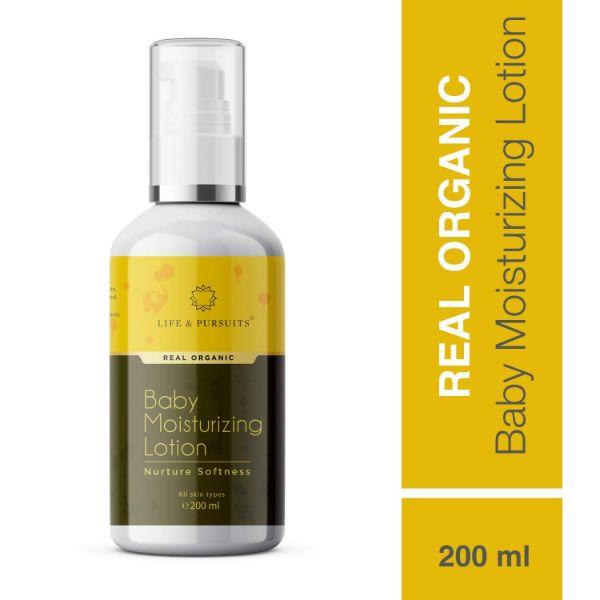 Life & Pursuits Real Organic Baby Moisturizing Lotion 200 ml - Creams, Lotions & Oils