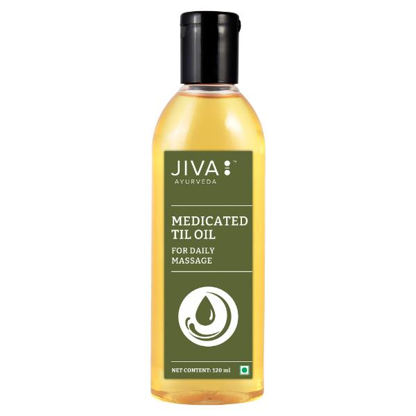 Netmeds | Jiva Ayurveda Medicated Til Oil 120 ml