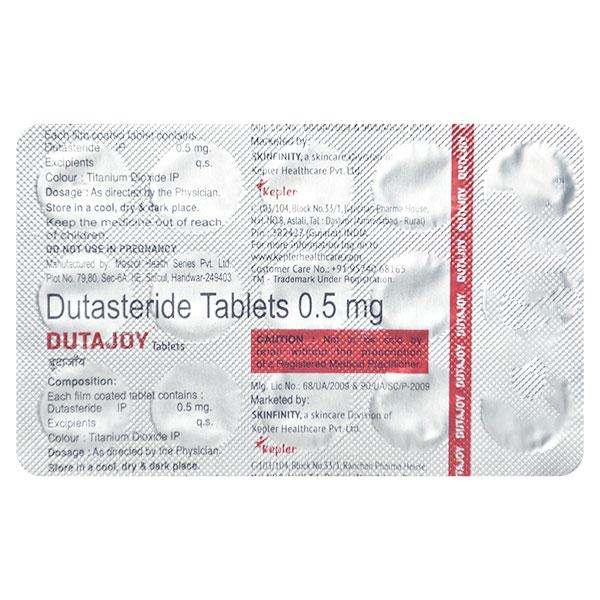 DUTAJOY 0.5 Tablet 15's - Bladder And Prostate Disorders-Dru