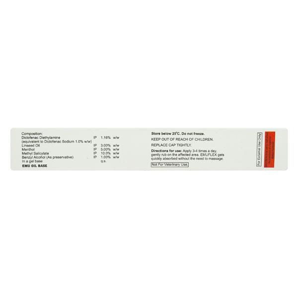 EMUFLEX Gel 30gm - Pain relief-Nsa