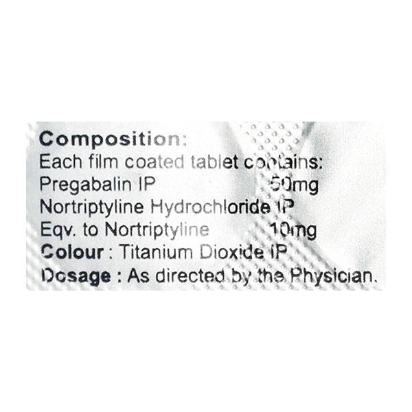 PRESTILLER NT 50 Tablet 10's - Neuropathic Pain-Dru