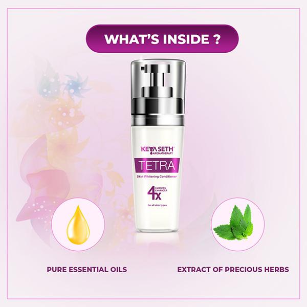 Keya Seth Aromatherapy Tetra Skin Whitening Conditioner 50 ml - Conditioners