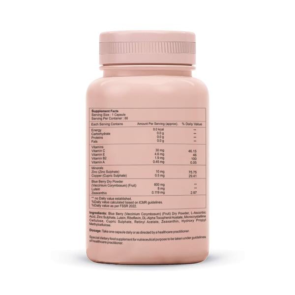 Sheneed Womens Eye Vitamin 50+ Supplement Capsule 60's - Women Health
