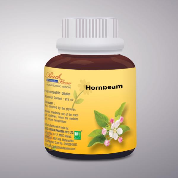 Bio-India's Bach Flower - Hornbeam 100 ml - Speciality Medicine