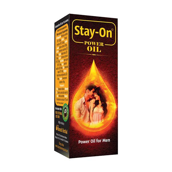 Stay-On Power Oil for Men (Pack of 2 x 30 ml) - Flavoured Lubes