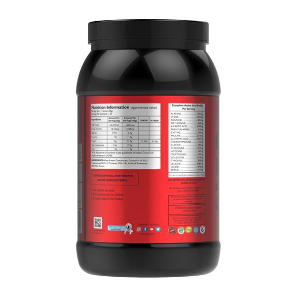Fitzup Alpha Whey Powder - Cappuccino Flavour 2.3 lb - Whey Proteins