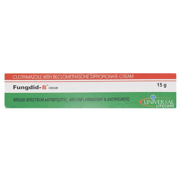 Fungdid B Cream 15gm - Fungal Infections-Taa