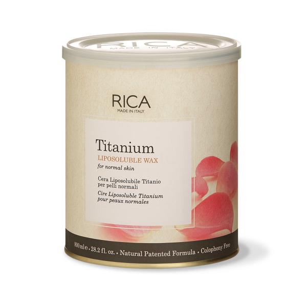 Rica Liposoluble Wax - Titanium 800 ml